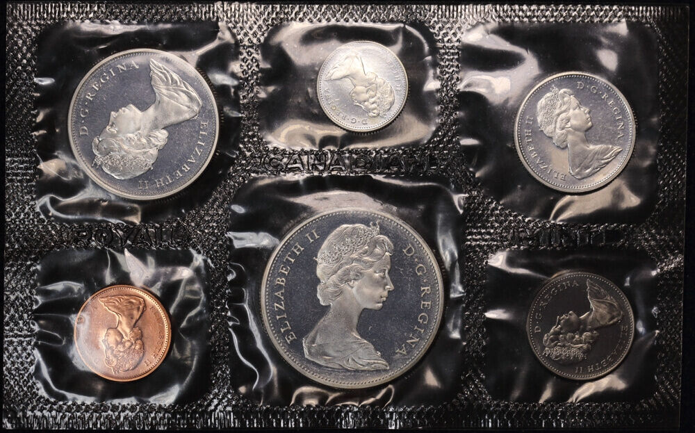 Canada 1965 Silver Uncirculated Coin Set  UNC