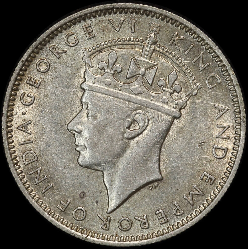 Malaya 1939 Silver 20 Cents KM#5 Uncirculated product image