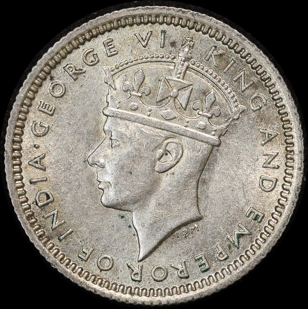 Malaya 1941 Silver 5 Cents KM#3 Uncirculated product image