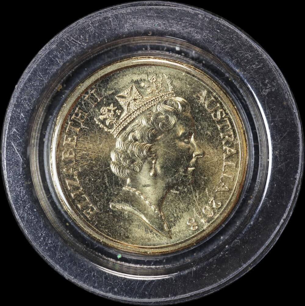 2018 $2 Coin Raphael Maklouf Effigy KM#101 Uncirculated Ex Anniversary Folder