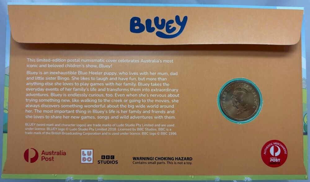 2024 Coloured 1 Dollar PNC - Bluey product image