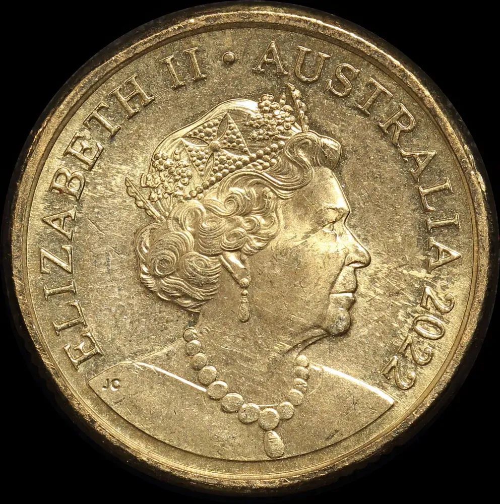 2022 Coloured 2 Dollar Coin Honeybee Choice Unc