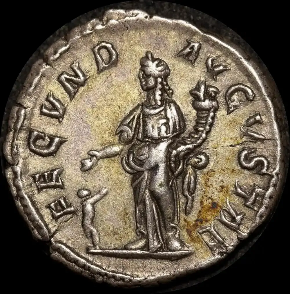 Ancient Rome (Imperial) 225 ~ 235CE Julia Mamaea Silver Denarius RIC IV 331 Good VF