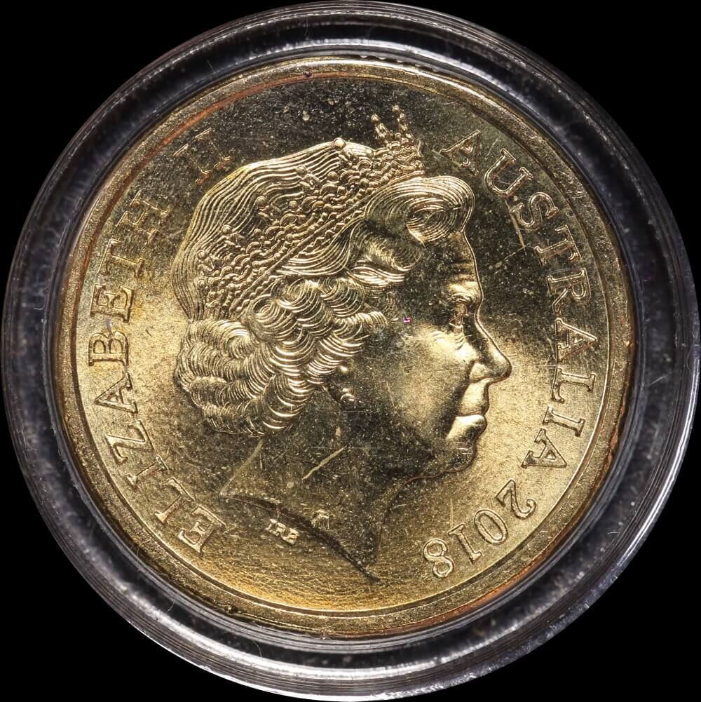 2018 $2 Coin Purple Coronation KM#2153 Uncirculated - Ex Anniversary Folder product image