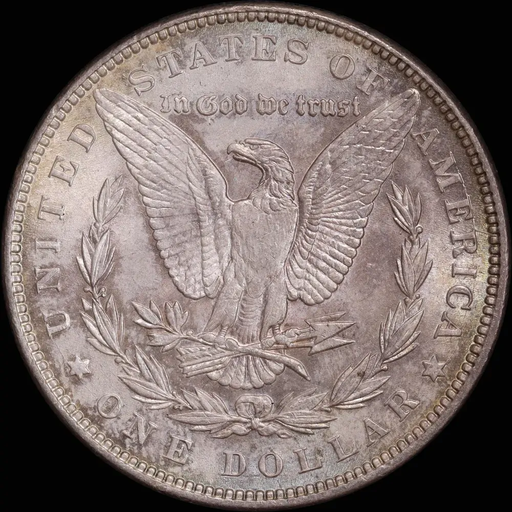 United States 1887 Philadelphia Silver Morgan Dollar KM#110 Uncirculated product image