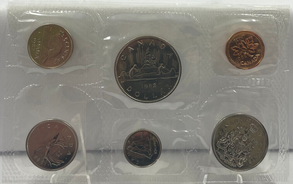Canada 1982 Uncirculated Mint Coin Set product image