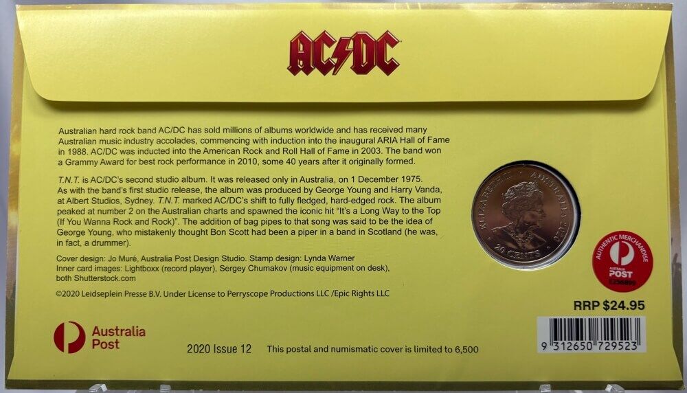 2020 20 Cent PNC AC/DC - TNT product image