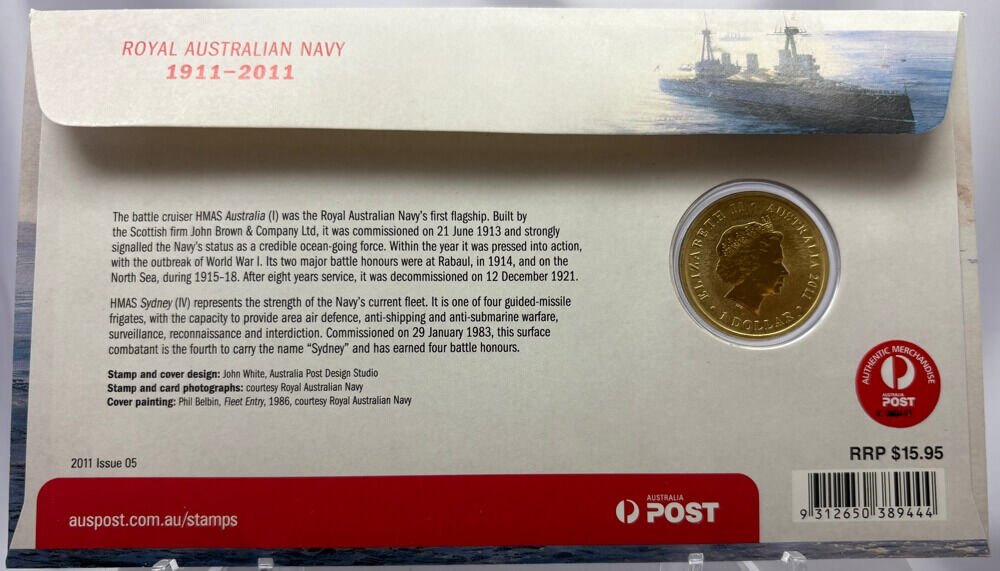 2011 1 Dollar PNC Royal Australian Navy product image