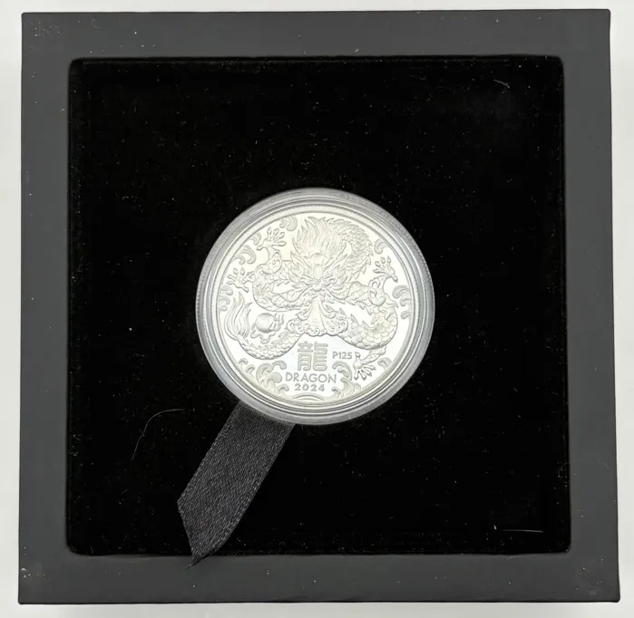 2024 Silver 1/2oz Proof Coin Lunar Series III Dragon product image