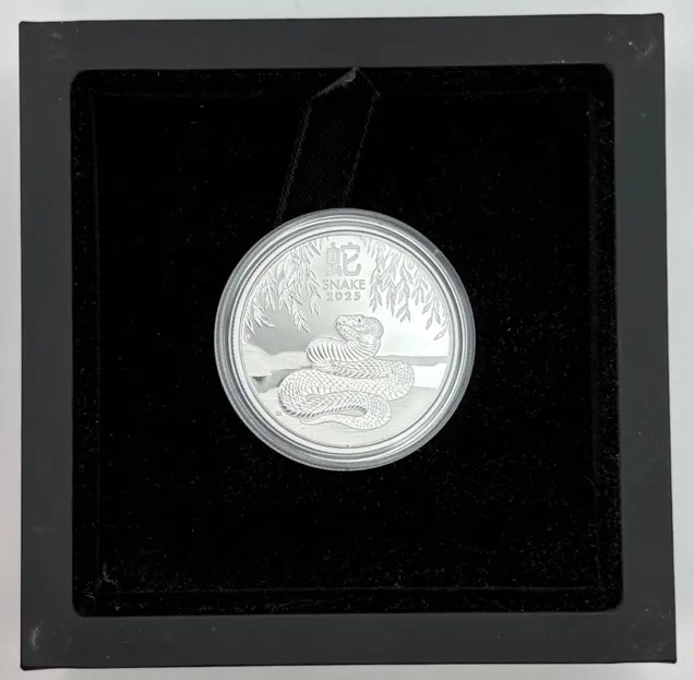 2025 Silver 1/2oz Proof Coin Lunar Series III Snake product image