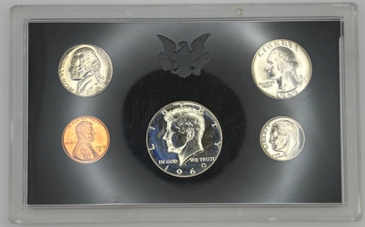 United States 1969 Proof Coin Set product image