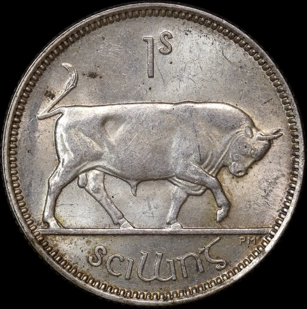 Ireland 1933 Silver 1 Shilling KM#6 about Unc product image