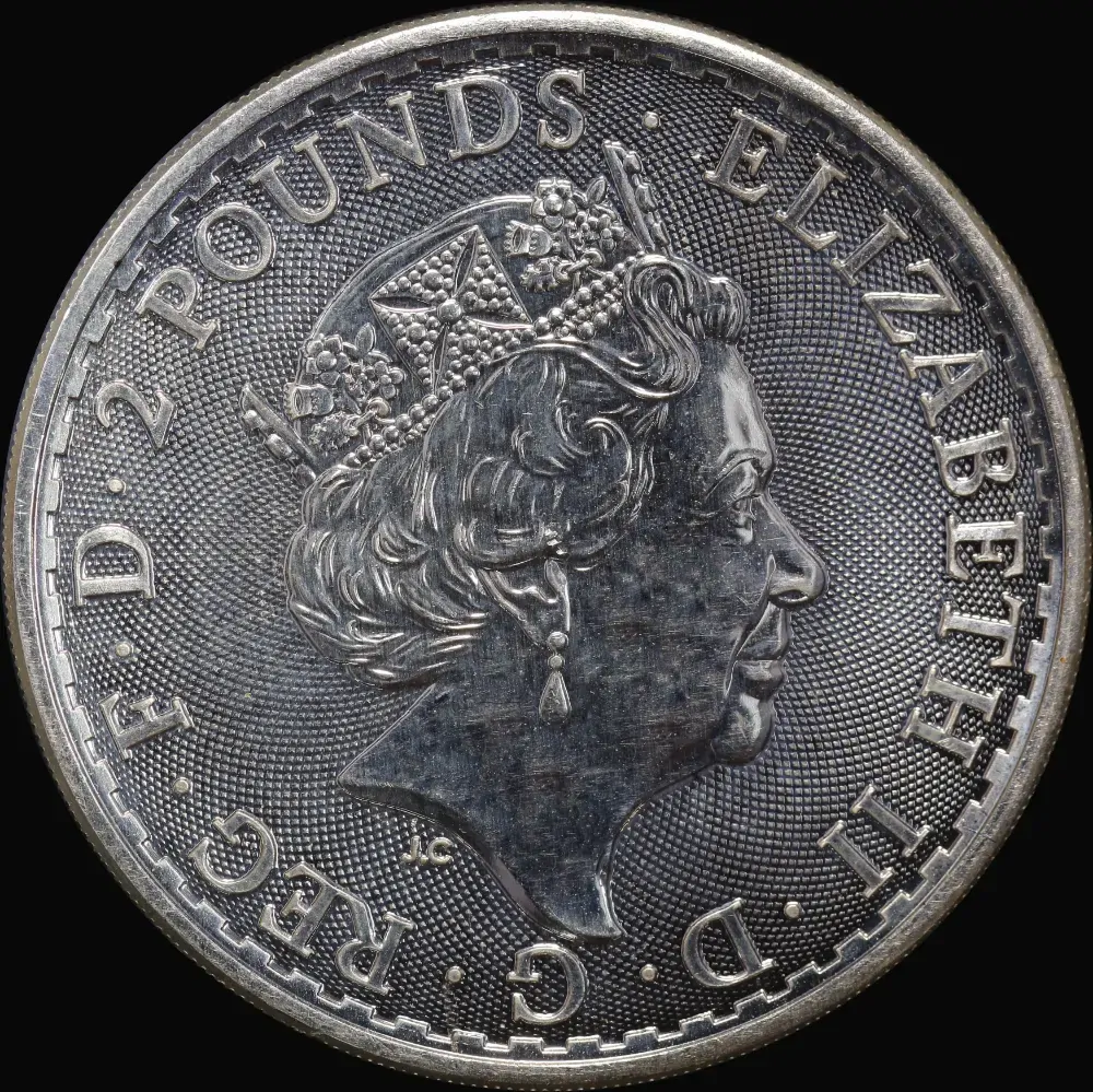 Great Britain 1999 Silver 2 Pounds Britannia KM#1000 Uncirculated