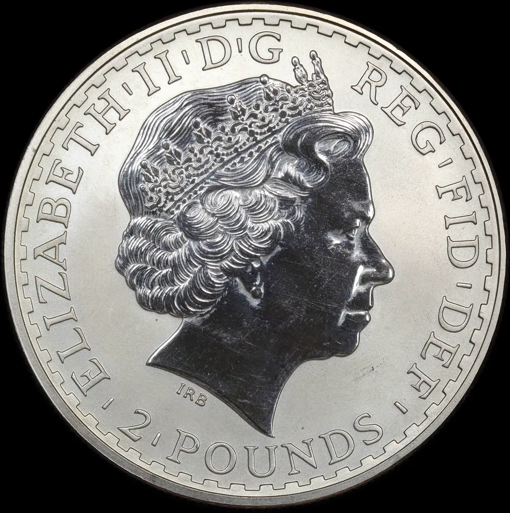 Great Britain 2006 Silver 2 Pounds Britannia KM#1029 Uncirculated product image