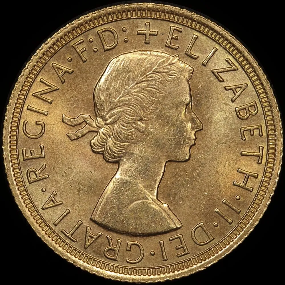 United Kingdom 1964 Gold Sovereign S#4125 Uncirculated product image