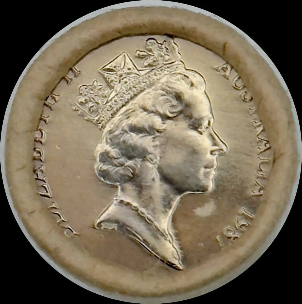 1987 5 Cent Mint Roll (Heads / Tails)