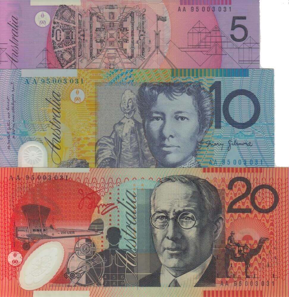 1995 Deluxe Annually Dated NPA Note Set In Folders