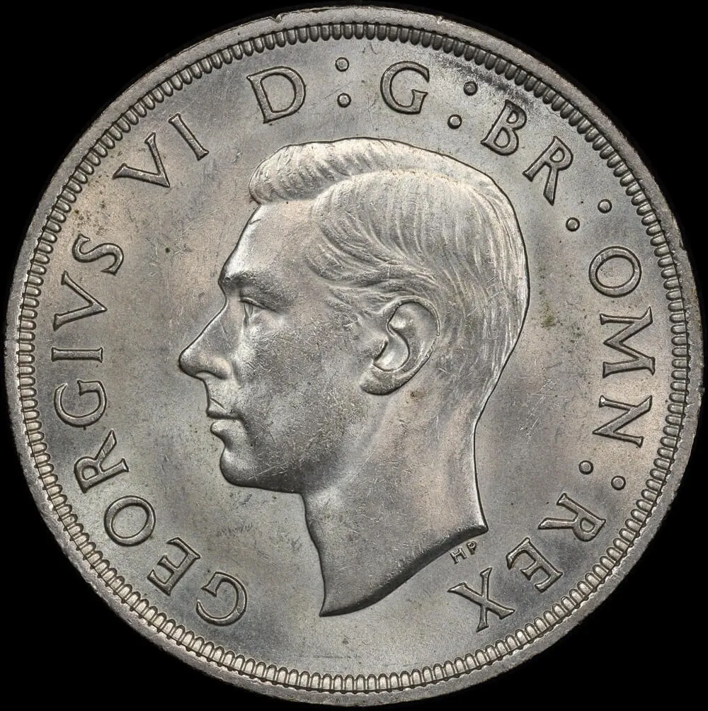 Great Britain 1937 Silver Crown KM#857 Uncirculated product image