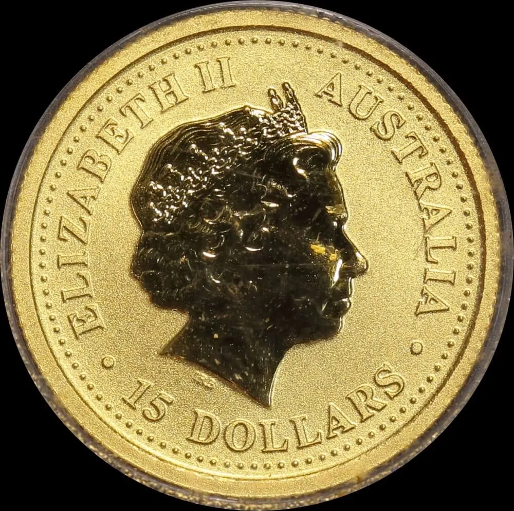 1999 Gold Tenth Ounce Specimen Coin Kangaroo Nugget