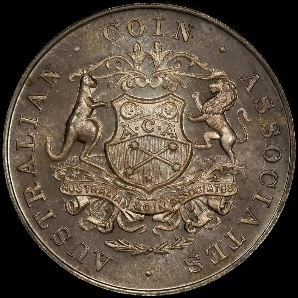 Proof Silver Medallion ca 1967 Australian Prime Ministers Billy Hughes