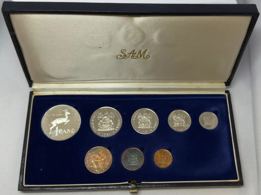 South Africa 1985  Proof Coin Set KM# PS123  product image