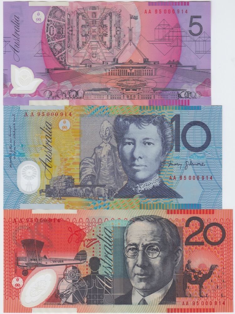 1995 Annually Dated Note Set Premium