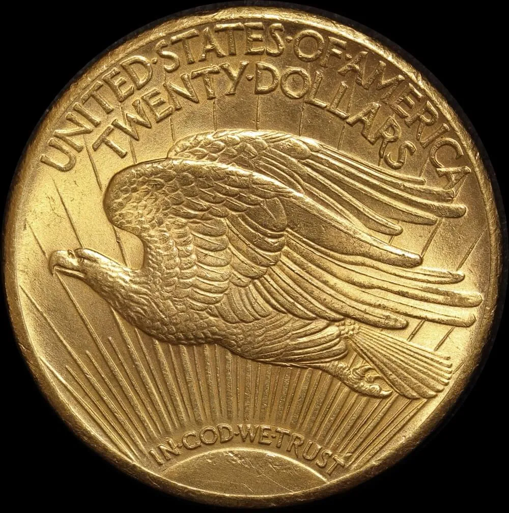 United States 1927 Gold 20 Dollar Double Eagle KM# 131 about Unc product image