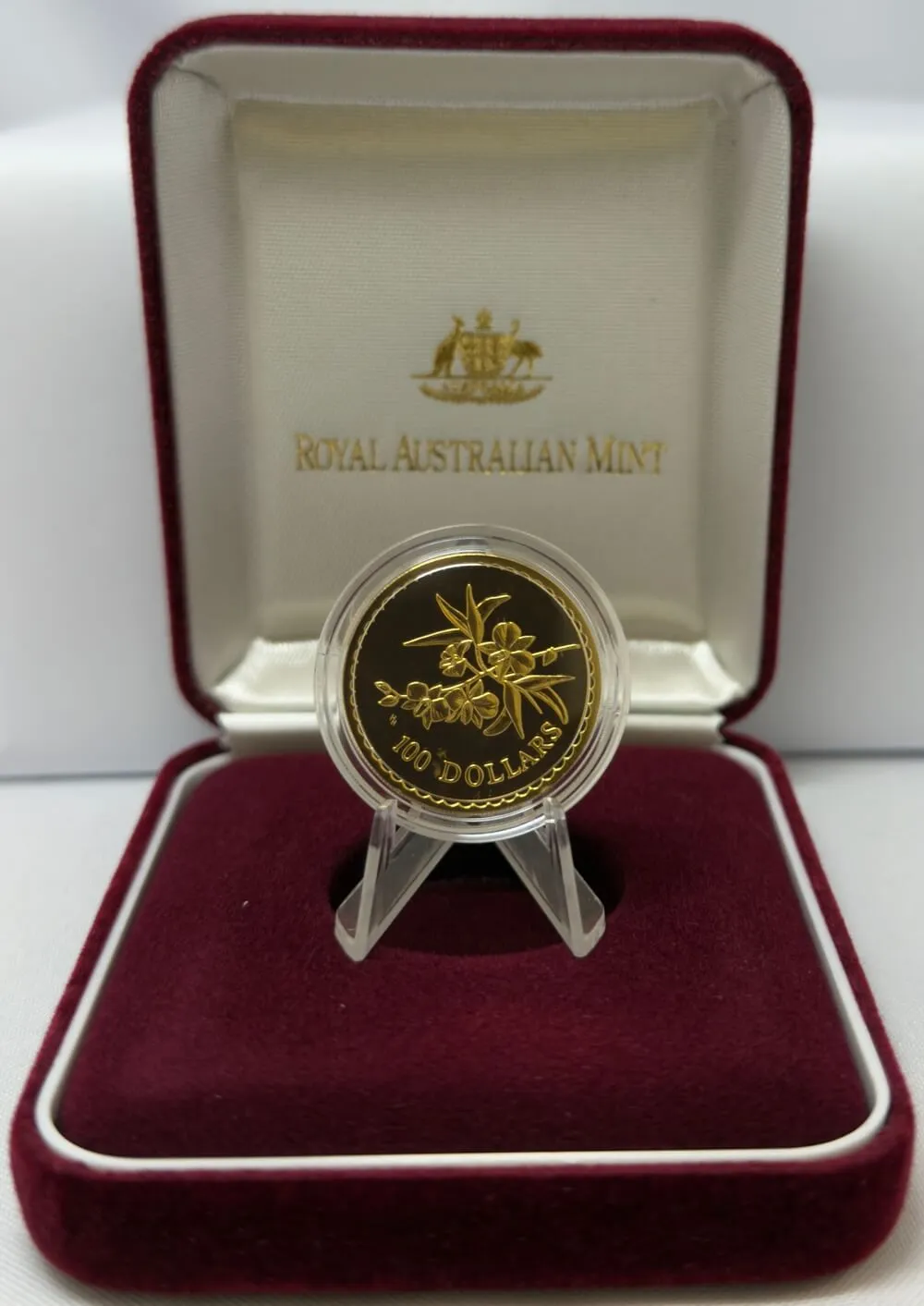 2000 One Hundred Dollar Unc Cooktown Orchid Damaged Packaging