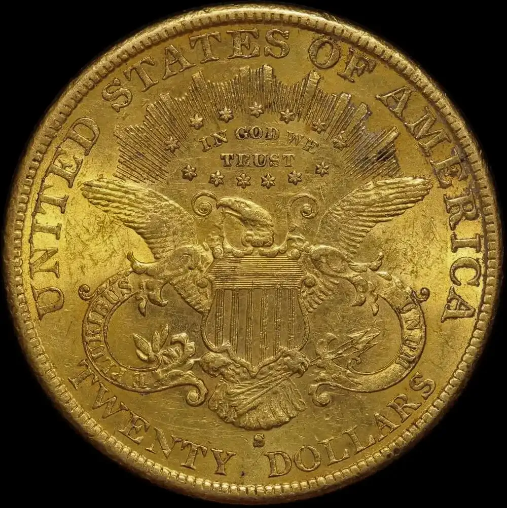 United States 1897-S Gold $20 Double Eagle KM#74.3 Extremely Fine product image