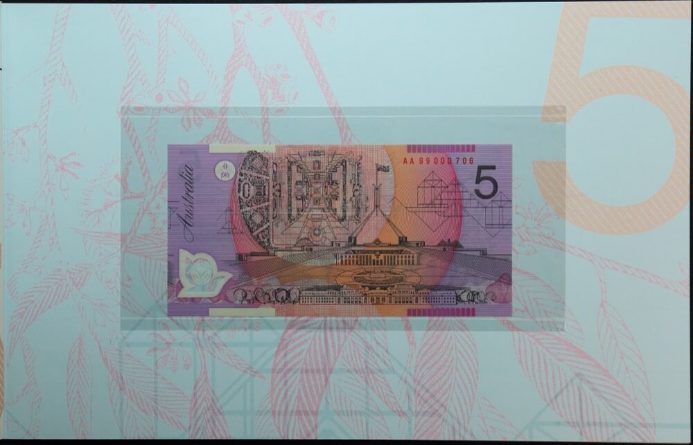 1999 Annually Dated Banknote Set Premium Red Serials