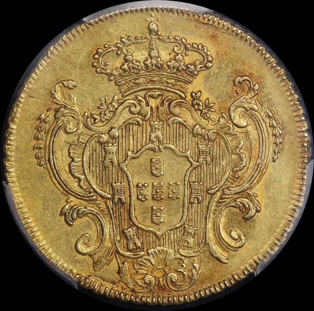 Brazil (Rio de Janeiro) 1787-R Gold 6400 Reis KM#282.02 PCGS AU55 product image