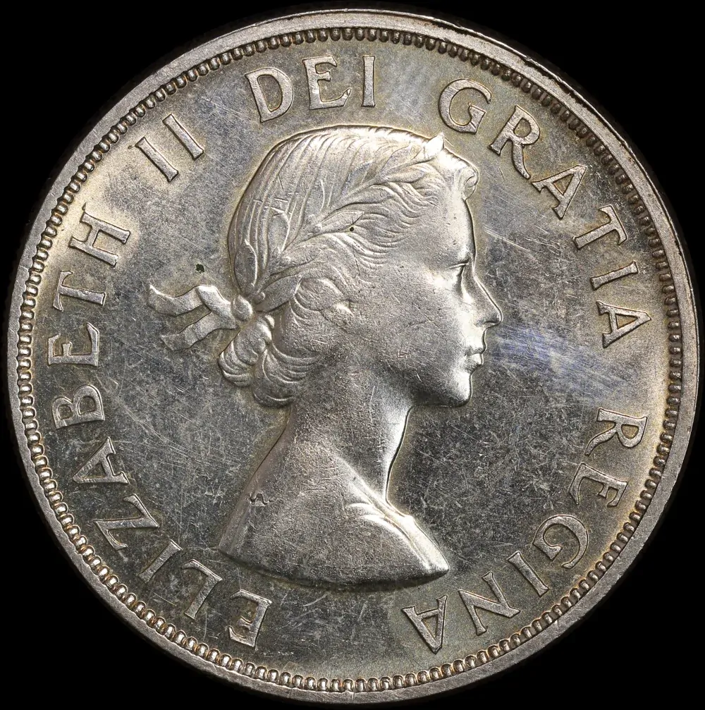 Canada 1963 Silver 1 Dollar KM#54 Uncirculated