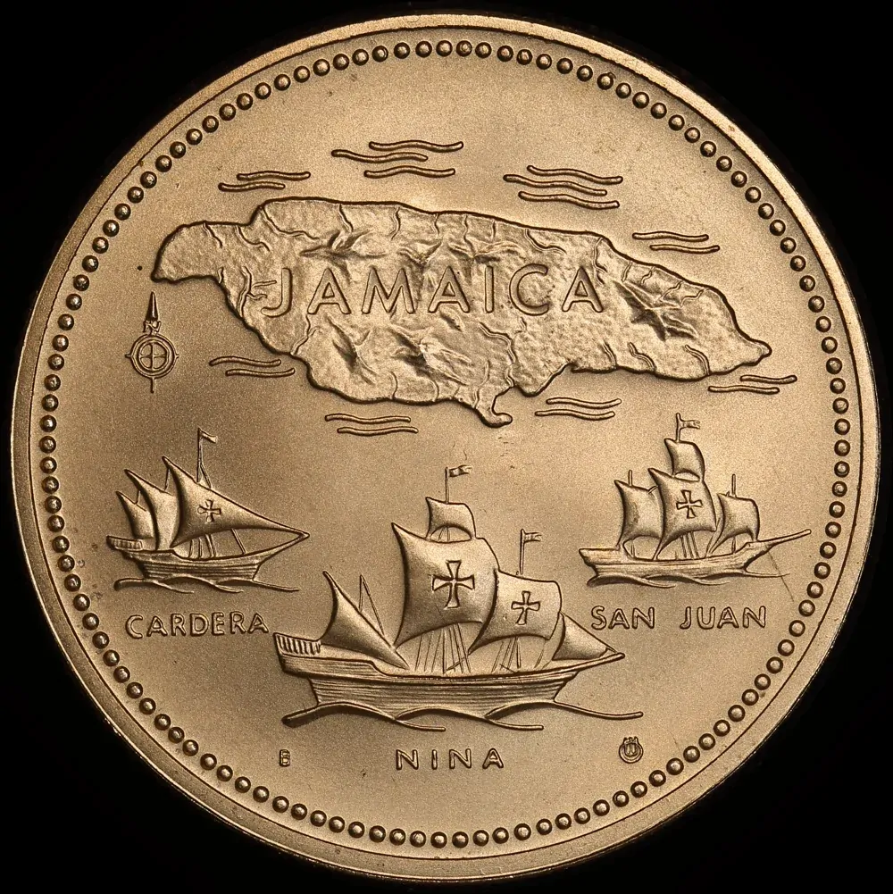 Jamaica 1972 Gold 25 Dollars KM# 61 Uncirculated product image