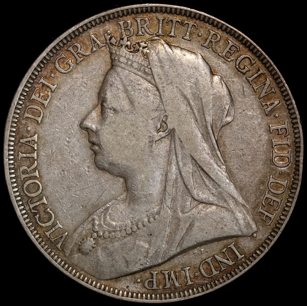 1896 Silver Crown Victoria LX S#3937 Very Fine product image