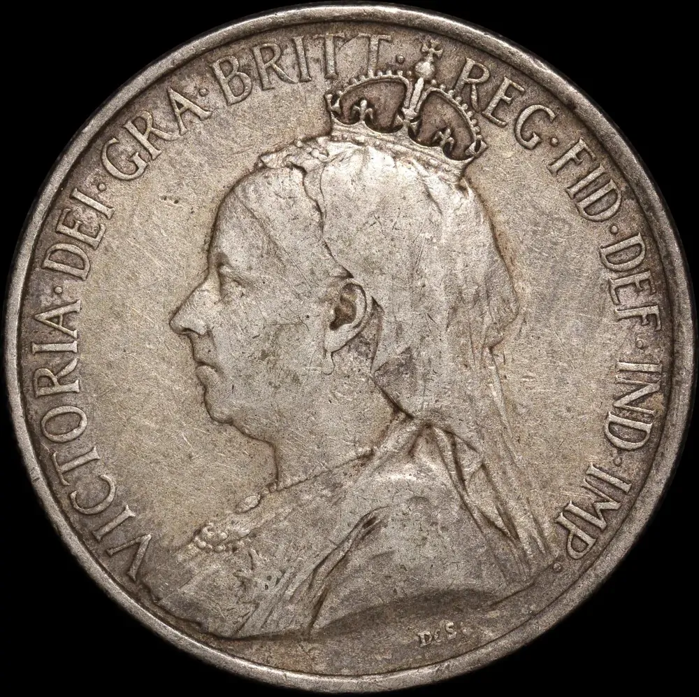 Cyprus 1901 Silver 18 Piastres KM# 7 good VF