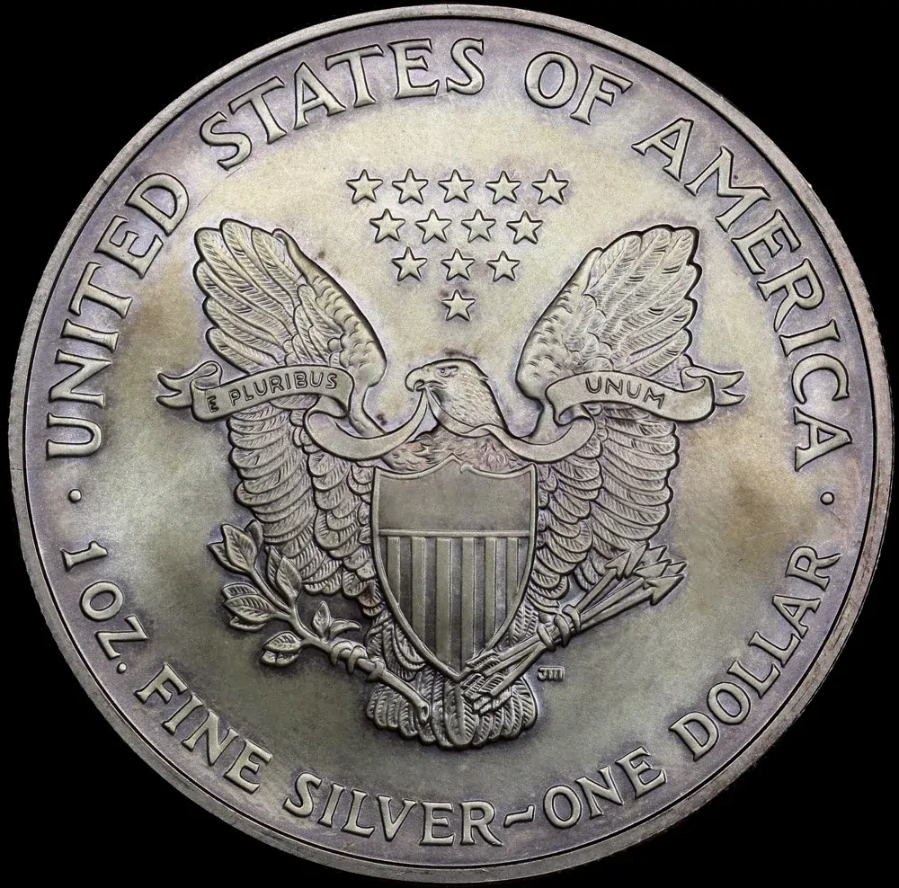USA 2007 Silver 1oz Eagle KM# 273 Uncirculated product image