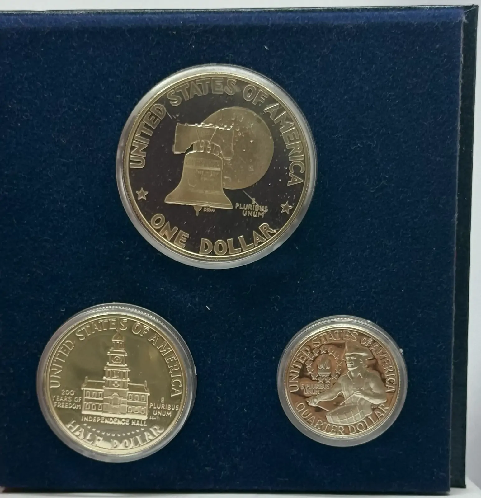 United States 1976 Silver Proof 3 Coin Set - Bicentennial product image