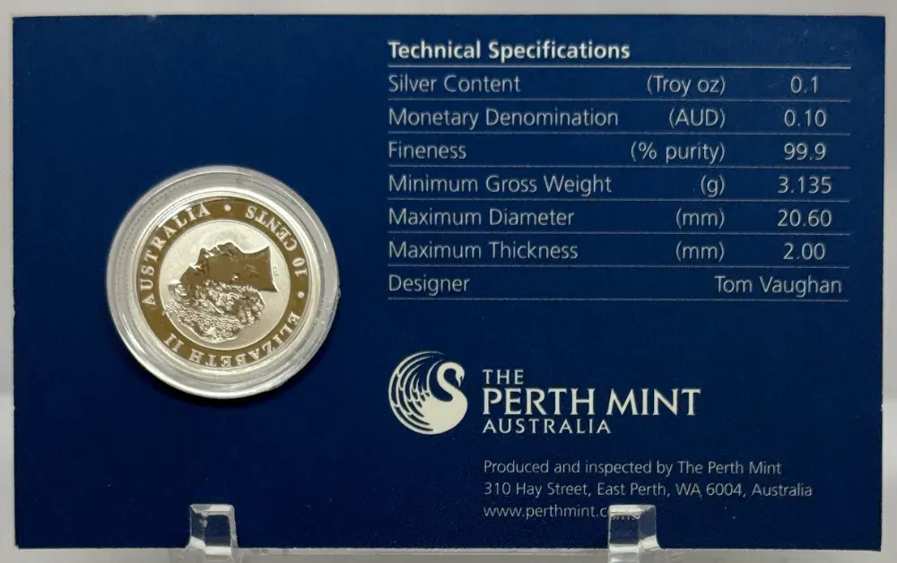 2013 Silver 1/10oz Uncirculated Coin Koala product image