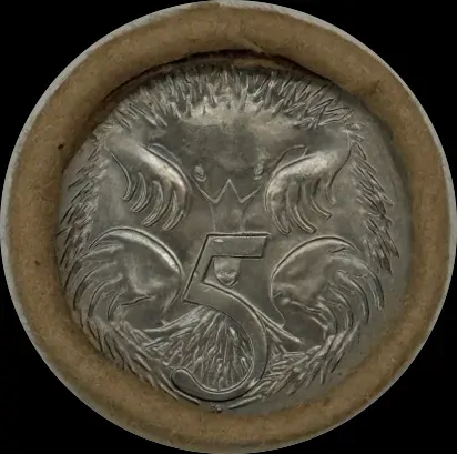 1976 Five Cent RAM Mint Roll Heads | Tails