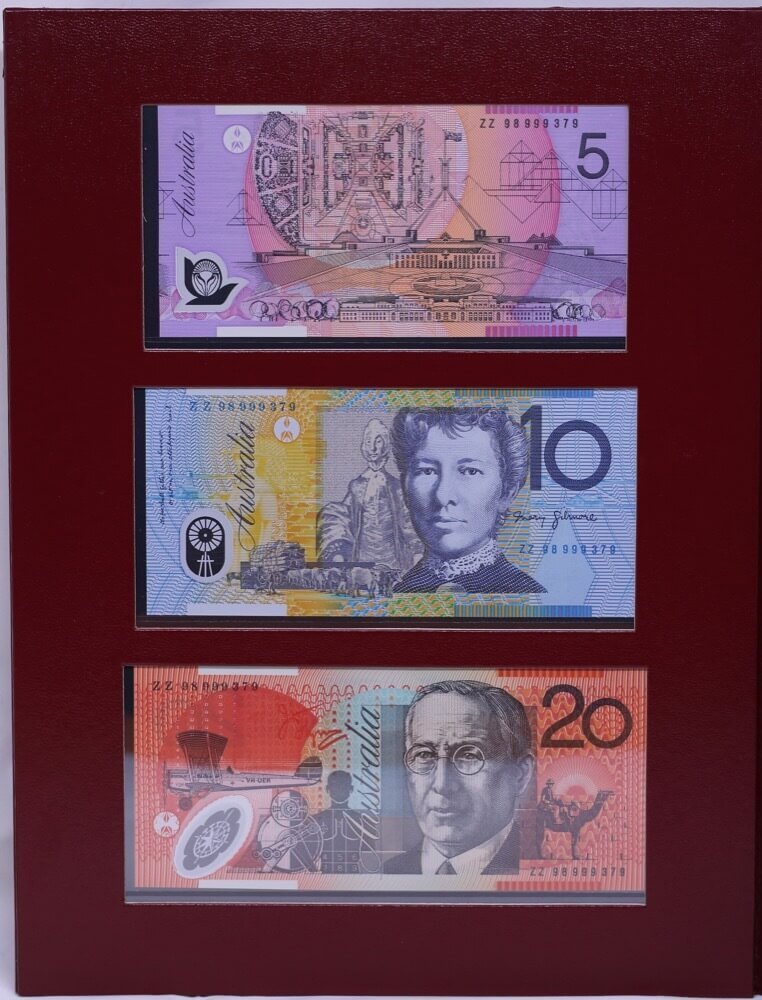 1998 Note And Coin Set of Circulating Coins And Notes ZZ98