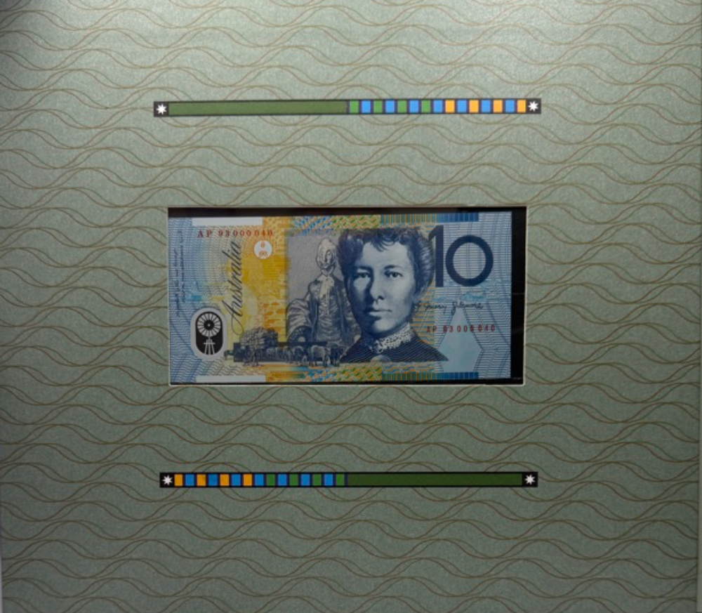 1993 10 Dollar Premium Note & Stamp Set - Eminent Women product image