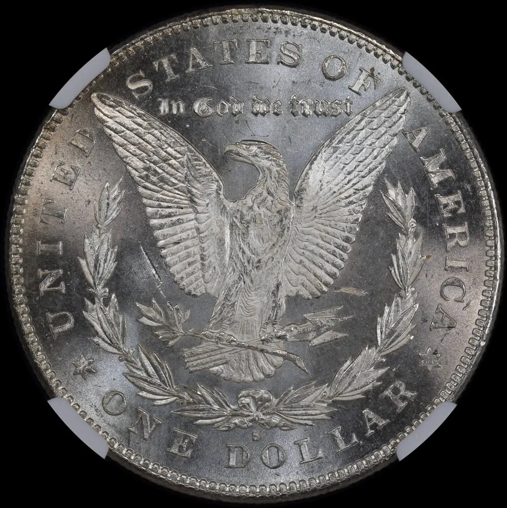 United States 1878-S Silver Morgan Dollar NGC MS63 product image