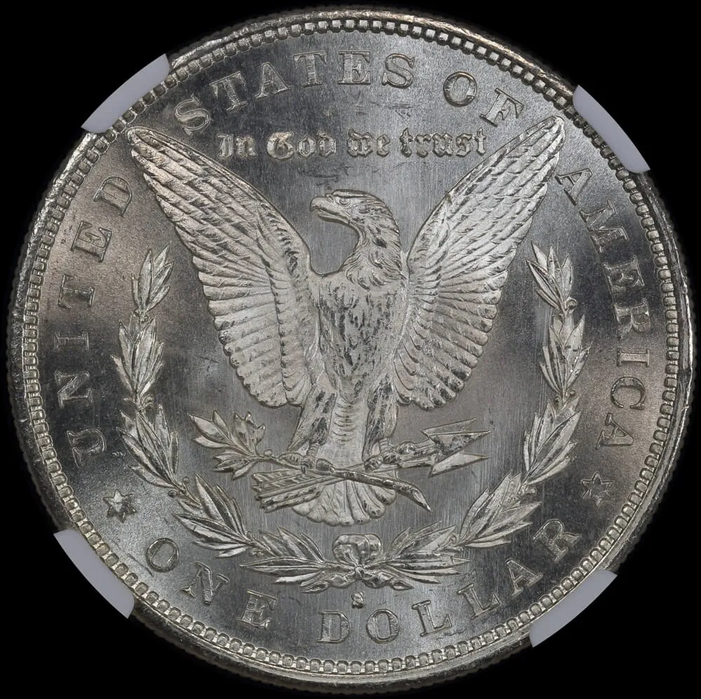 United States 1879-S Silver Morgan Dollar NGC MS63 product image