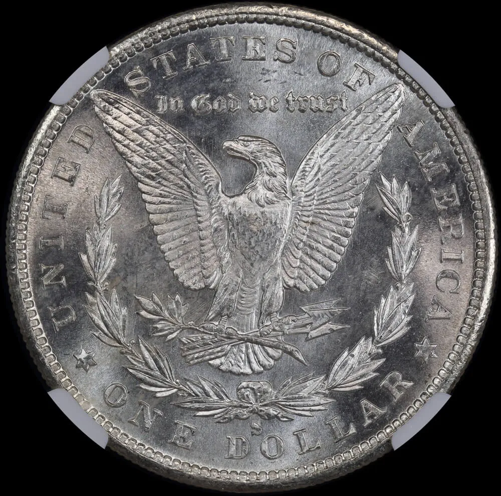 United States 1880-S Silver Morgan Dollar NGC MS63 product image