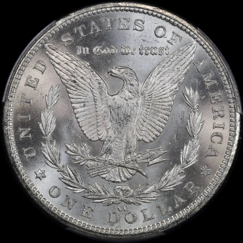 United States 1883-CC Silver Morgan Dollar PCGS MS63 product image