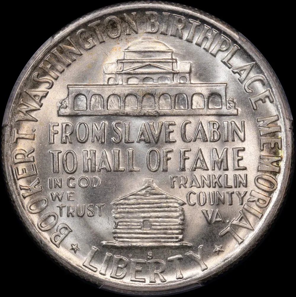 United States 1951-S Silver Half Dollar Booker T Washington PCGS MS66 product image