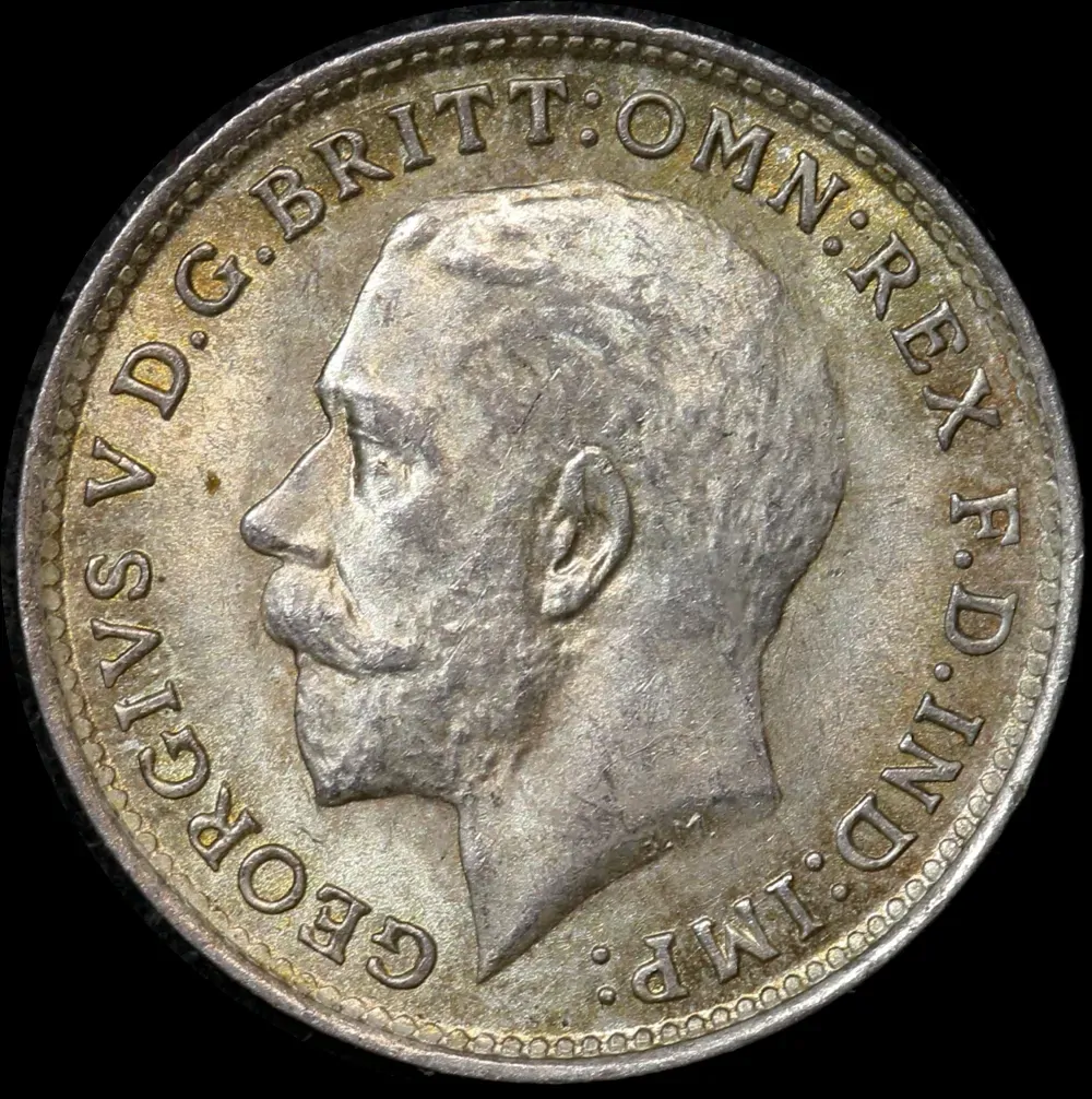1918 Threepence George V Sp# 4015 Uncirculated