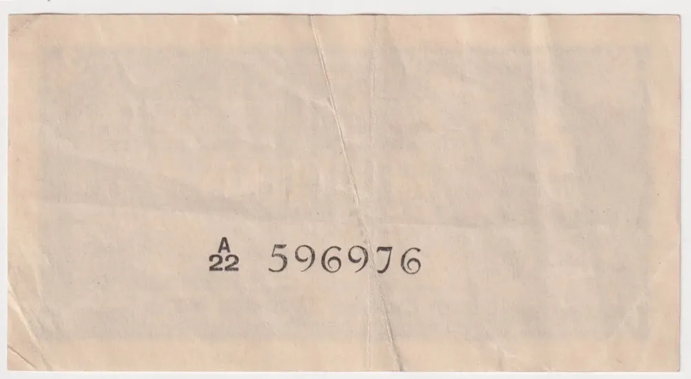 Ceylon 1942 50 Cents P#35 Extremely Fine