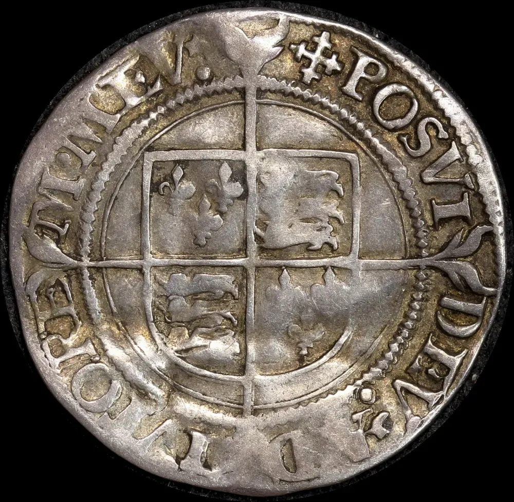 1587 Silver Groat Elizabeth I S#2556 Fine