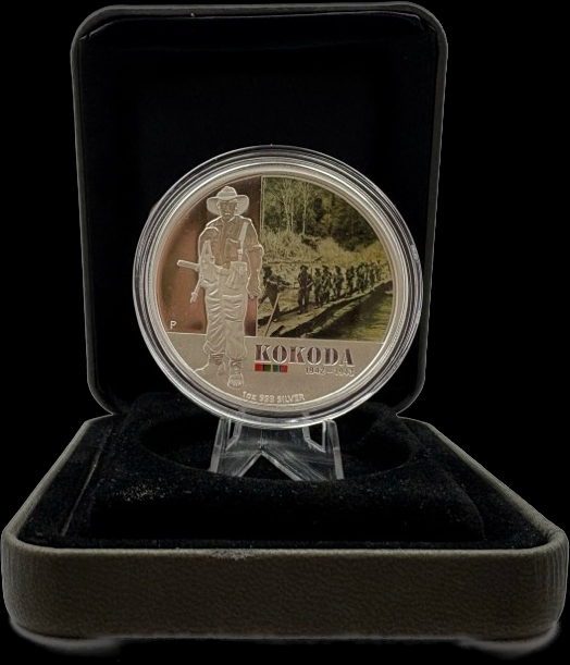 2012 Silver 1oz Proof Coin Famous Australian Battles - Kokoda product image